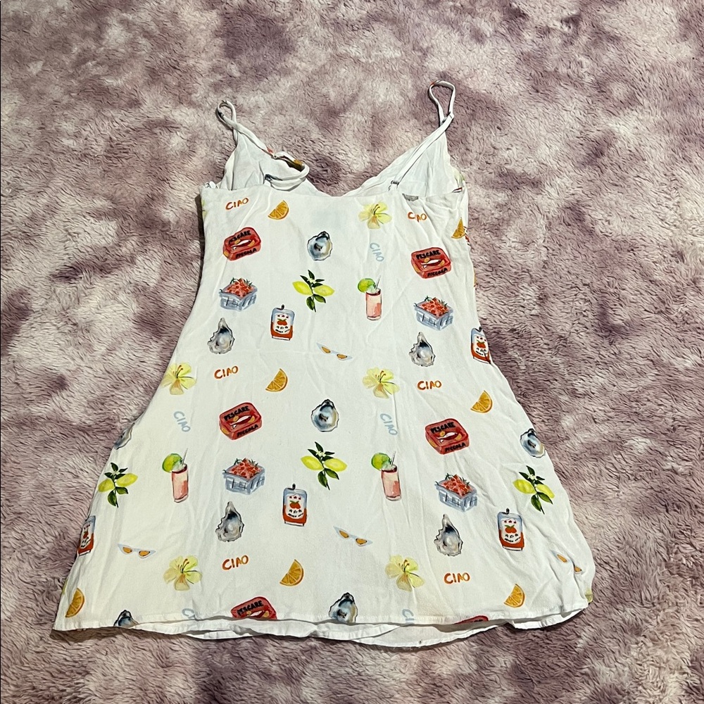 Princess Polly Jaye Mini Dress White / Multi - Picture 12 of 16